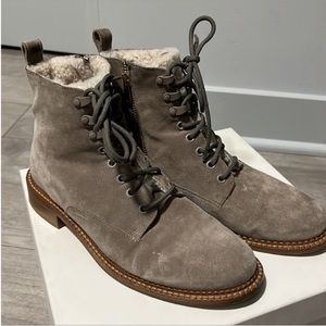 Shearling-lined Suede Boot by VINCE. Women’s 9